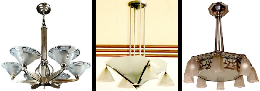 Nickel Silver Chandeliers